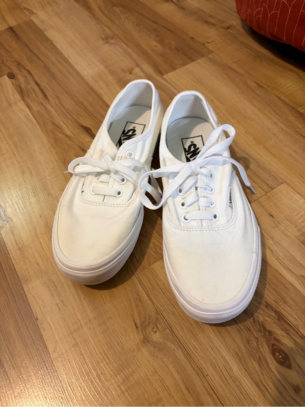 Vans Authentic Classic Canvas Sneakers - White